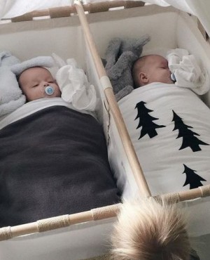 ככה זה כשיש שניים – הצצה לחדרי שינה של תאומים